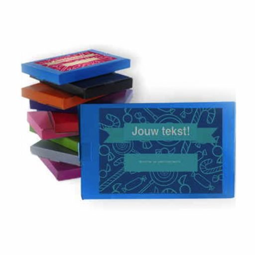 snoepkado doosje blauw licht blauw