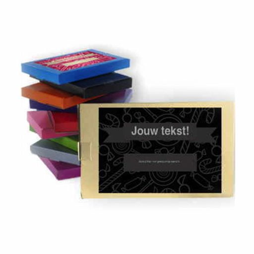 snoepkado doosje goud zwart