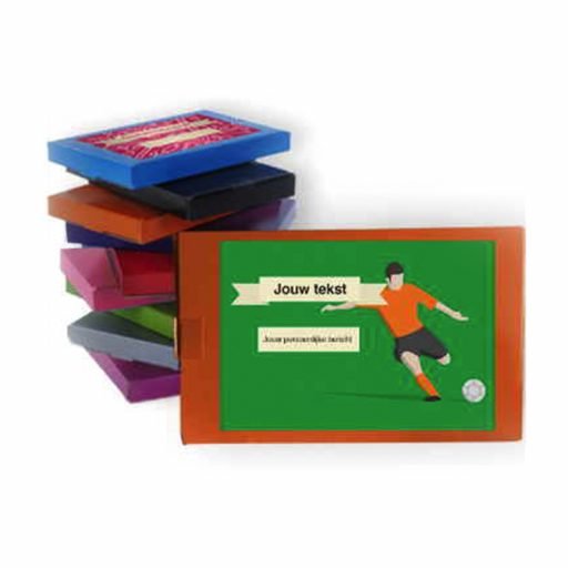 snoepkado doosje voetbal