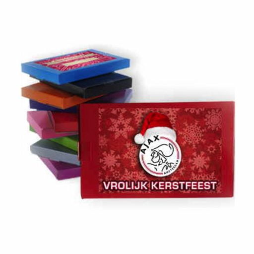 snoepkado doosje voetbal ajax kerst