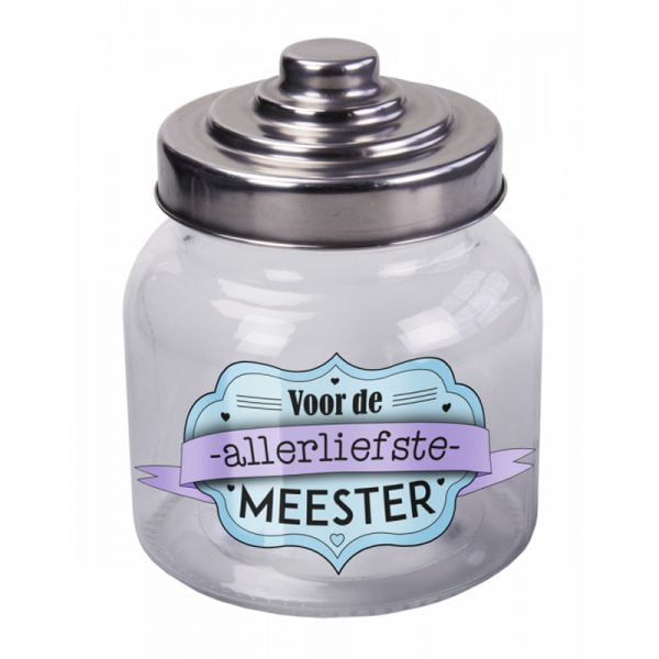 snoeppot meester
