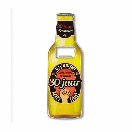 bieropener 30 jaar