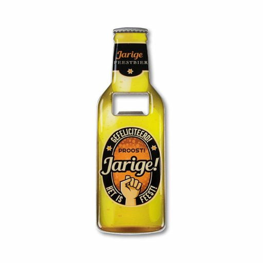bieropener jarige