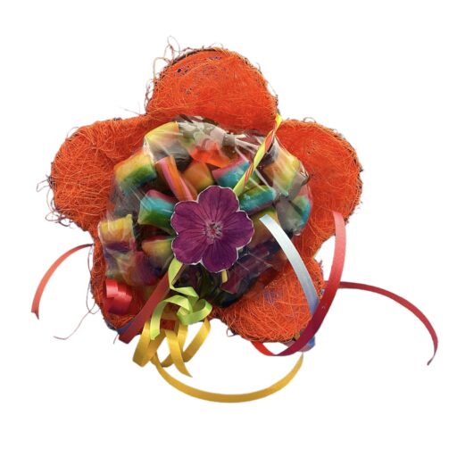 Snoepboeket regenboog