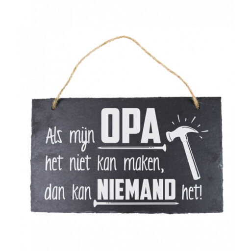 stone slogan opa