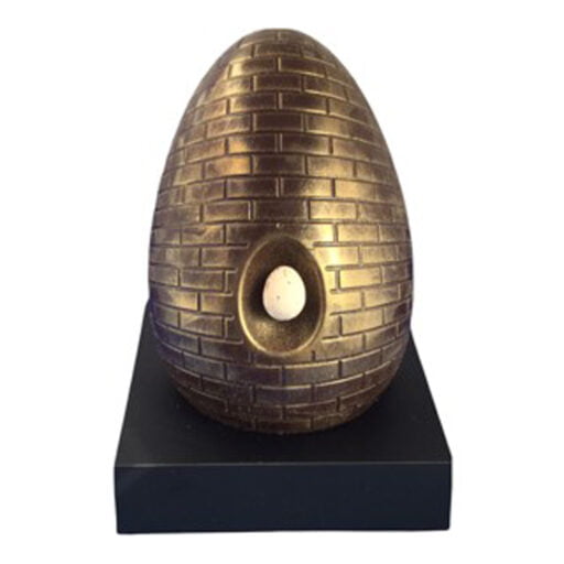 gouden chocolade ei