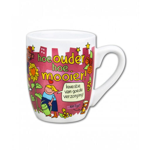 mok hoe ouder vrouw