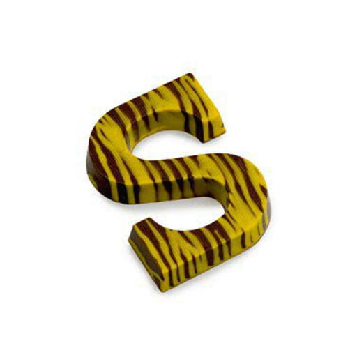 chocolade letter gevuld