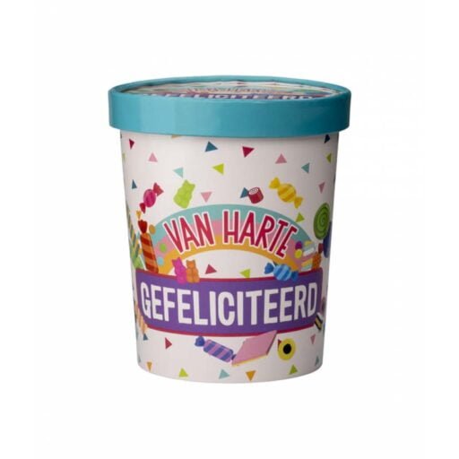 candy bucket gefeliciteerd