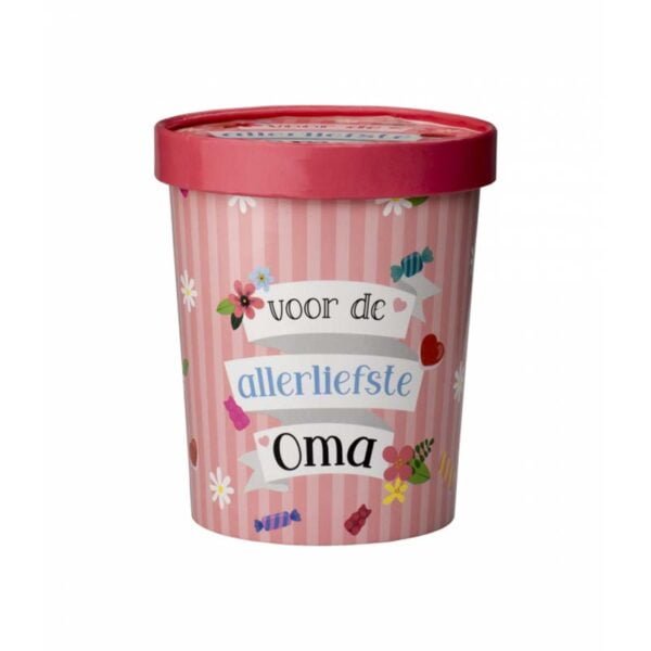 Snoeppot candy bucket oma