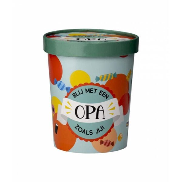 Snoeppot candy bucket opa