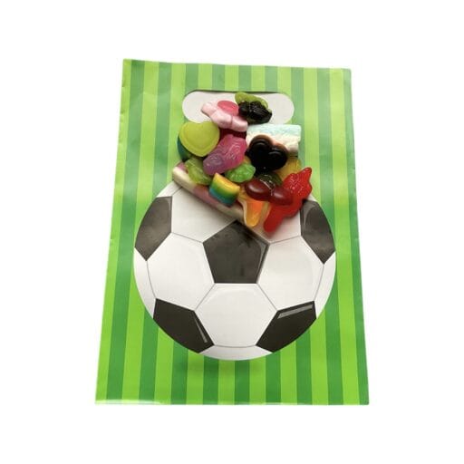 Snoepzak kinderfeest voetbal