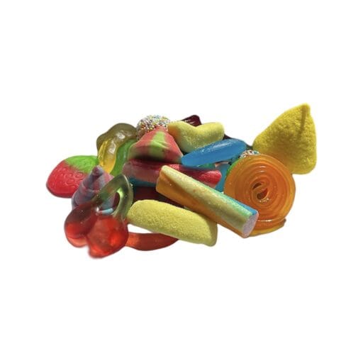Snoepzak regenboog
