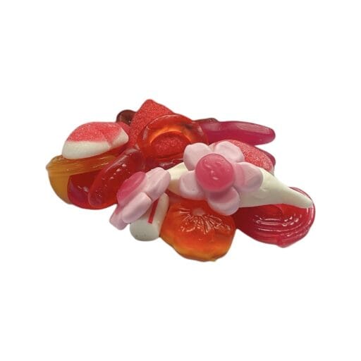 Snoepzak zoete kleuren