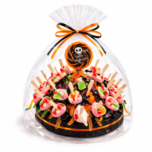 Snoeptaart Halloween met 30 snoeptraktaties