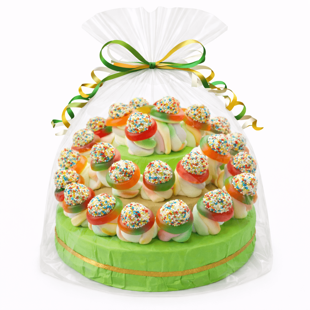 Snoeptaart Halal met 30 snoeptraktaties