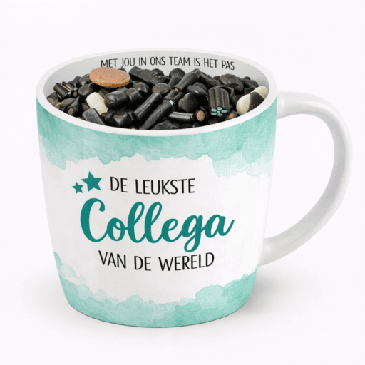 cadeau mok collega