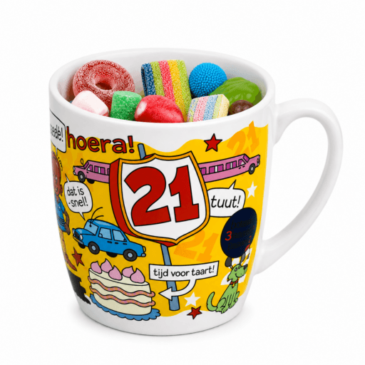 Mok 21 jaar gevuld