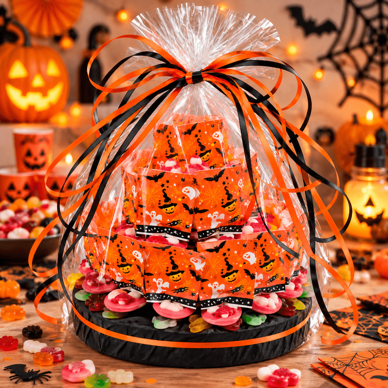 Halloween snoeptaart 30 stuks